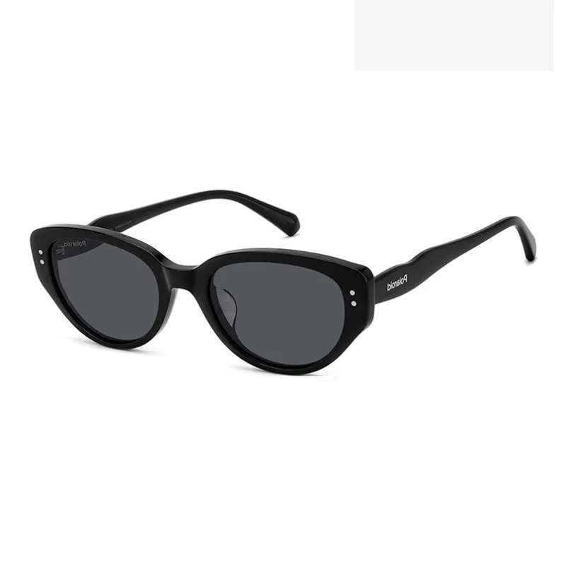 Polaroid Plate Frame Cat Eye Sunglasses Unisex-0