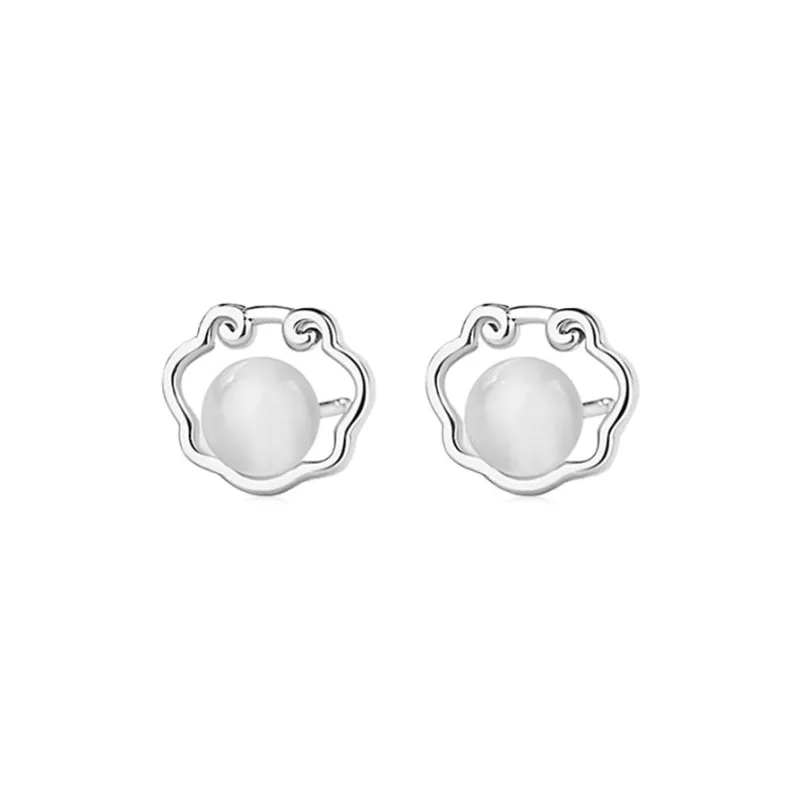 Supreme Love S925 Stud Earrings Women's-0