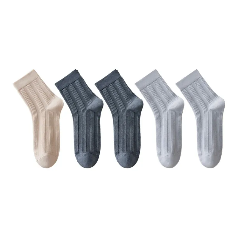 MIIOW Mid Calf Socks Unisex 5 Pack-42