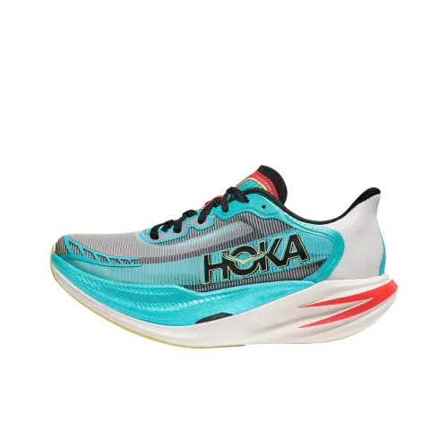 HOKA ONE ONE CIELO X1 Anti Slip Wear Resistant Low Top Casual Running Shoes Unisex Turquoise
