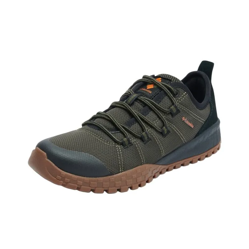 Columbia Fairbanks Anti-Slip Wear-Resistant Low-Top Trekking Shoes Men's Green-1