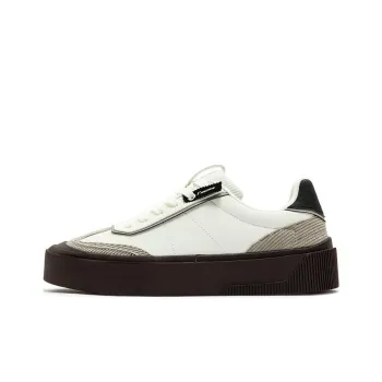 361° Dune Series Wear Resistant Slip Resistant Coverage Low Top Skateboard Shoes Men's White Brown