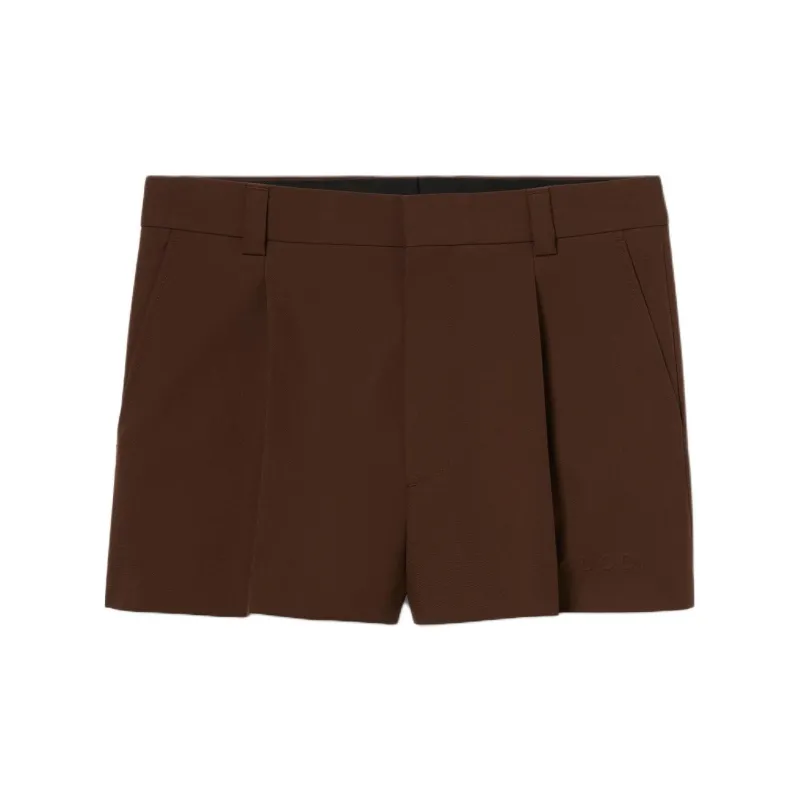 GUCCI Pleat Detailed Shorts-1