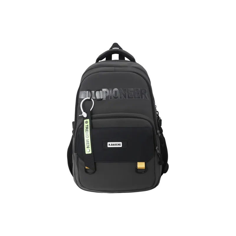 GOBLIN SHARKS 1759 Nylon Backpack Regular Unisex Black/Green/Khaki/Light Gray/Dark Gray-18