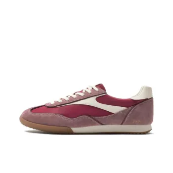 ZARA Slip Resistant Low Top Casual Shoes Men's Red White