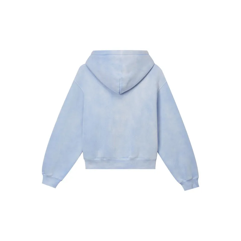 Alexander Wang Structured Terry Puff Logo Hoodie-3