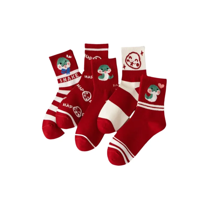 ALPLUME Mid Calf Socks Unisex Combo Set-10