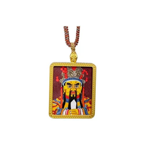 Cuiya Golden Building Necklaces Unisex