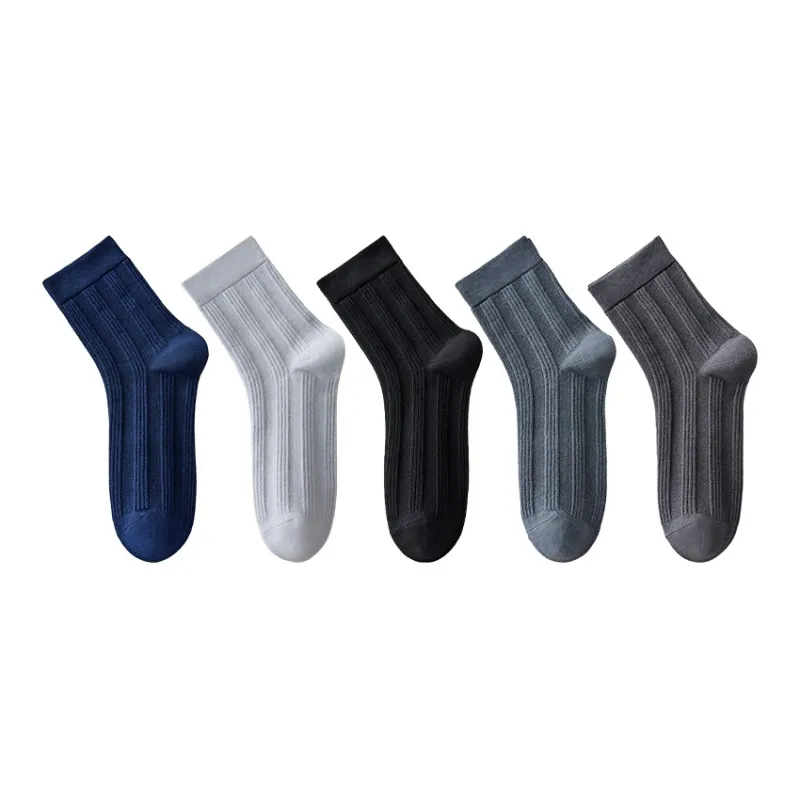 MIIOW Mid Calf Socks Unisex 5 Pack-12