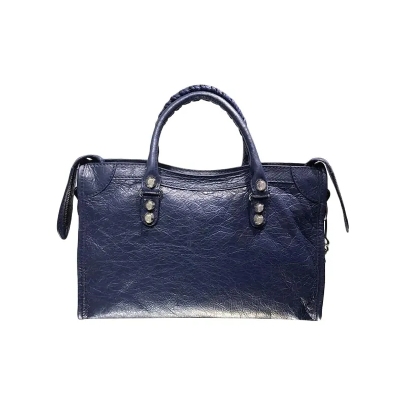 Balenciaga Neo Cagole City Sheepskin Shoulder Bag Crossbody Bag Handbag Regular Women's Blue-2