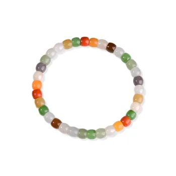 The Call Of The Heart Hetian Jade Bracelets White Jade/Pale Greenish White Jade Unisex