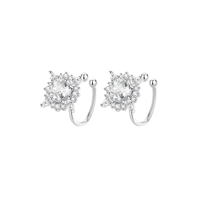 MONI JEWELLERY S925 Silver Clip On Earrings Women's-0