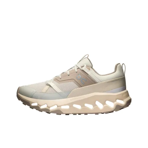 On Cloudhorizon Anti Slip Wear Resistant Low Top Running Shoes Women's Light Beige