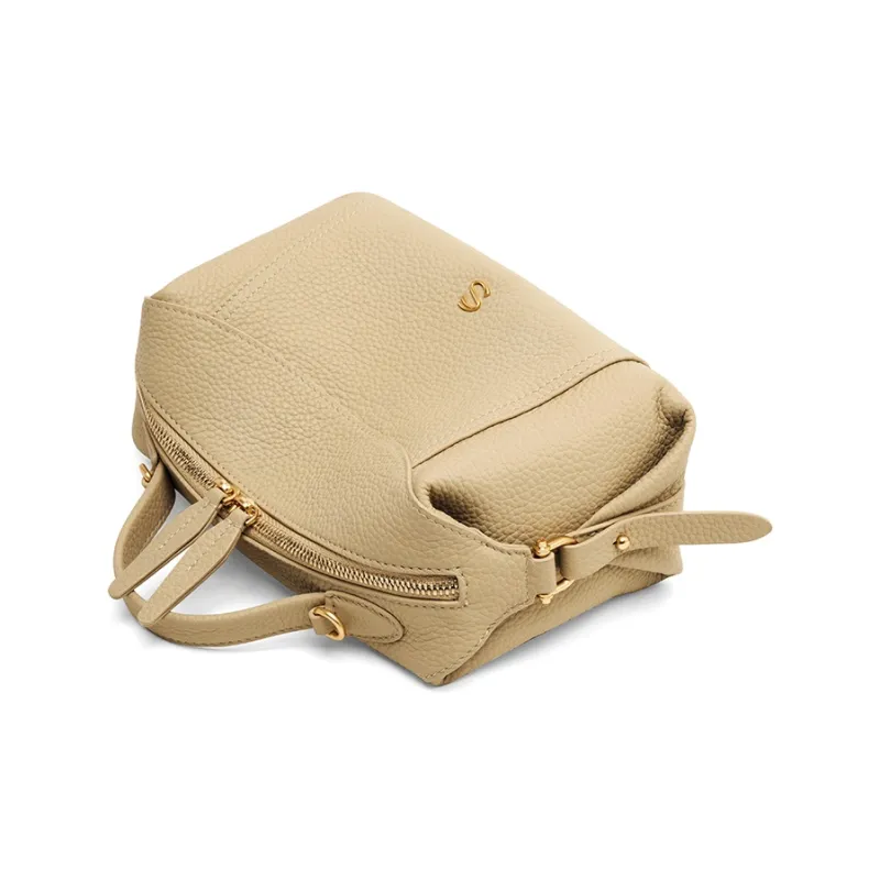 FIEDLE&SISSI Grain Cow Leather Handbag, Shoulder Bag Women's Multicolor-7