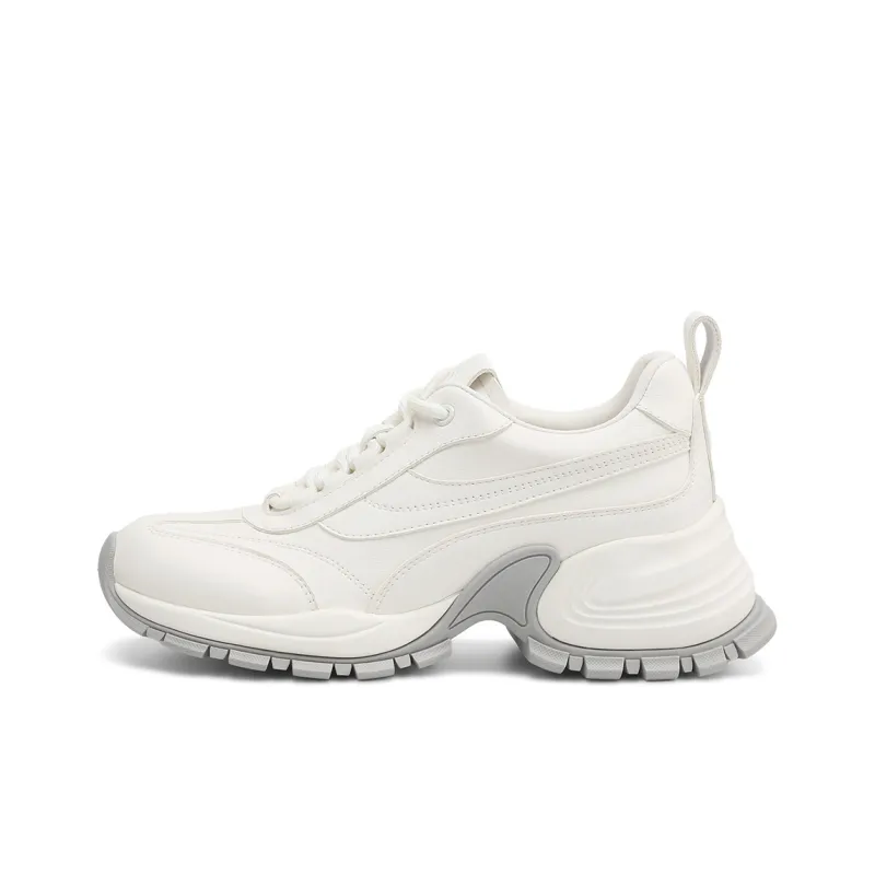 Rosa Bianca Lightweight Height Increasing Low Top Chunky Sneakers Women's-0