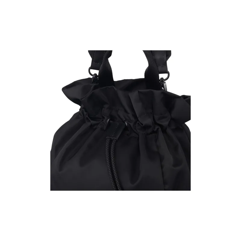THE NORTH FACE Nylon Bucket Bag, One Shoulder Handbag Unisex Black-4