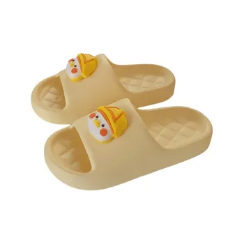 SHIGUDE Slippers Unisex, Light Yellow