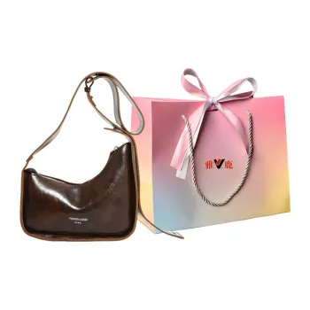 Yalu PU Saddle Bags Shoulder Bags Regular Women's Coffee