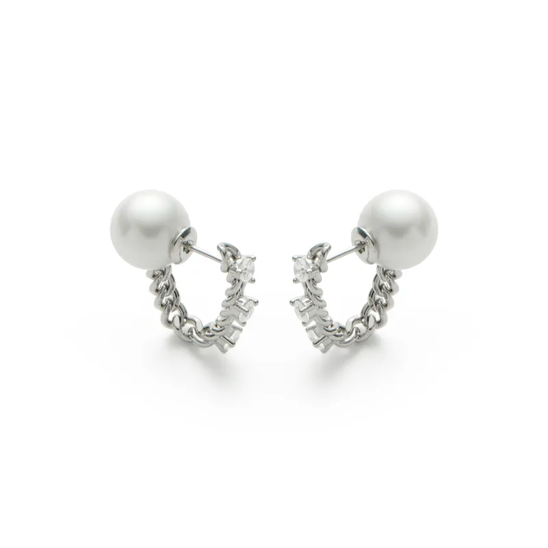 RSNY Rhodium plated Copper Earrings Women's-0