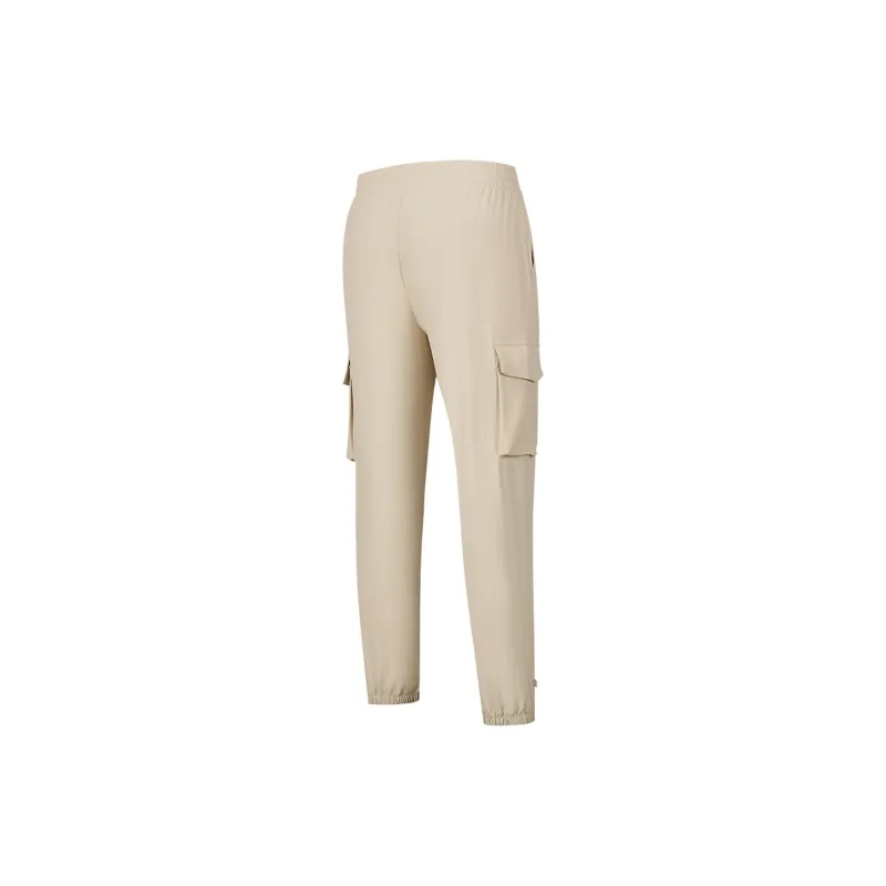 Erke Variety Training Collection Cargo Pants Women's Milk Brown-1