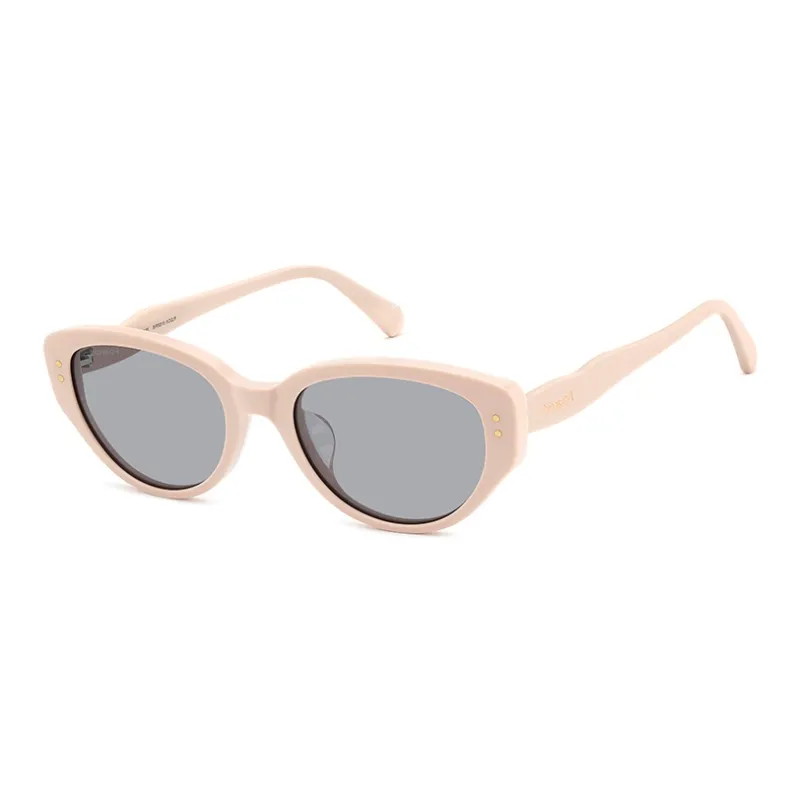 Polaroid Plate Frame Cat Eye Sunglasses Unisex-13