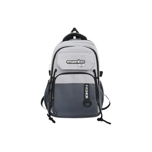 Tonlion Nylon Fabric Backpack Large Size Unisex Blue