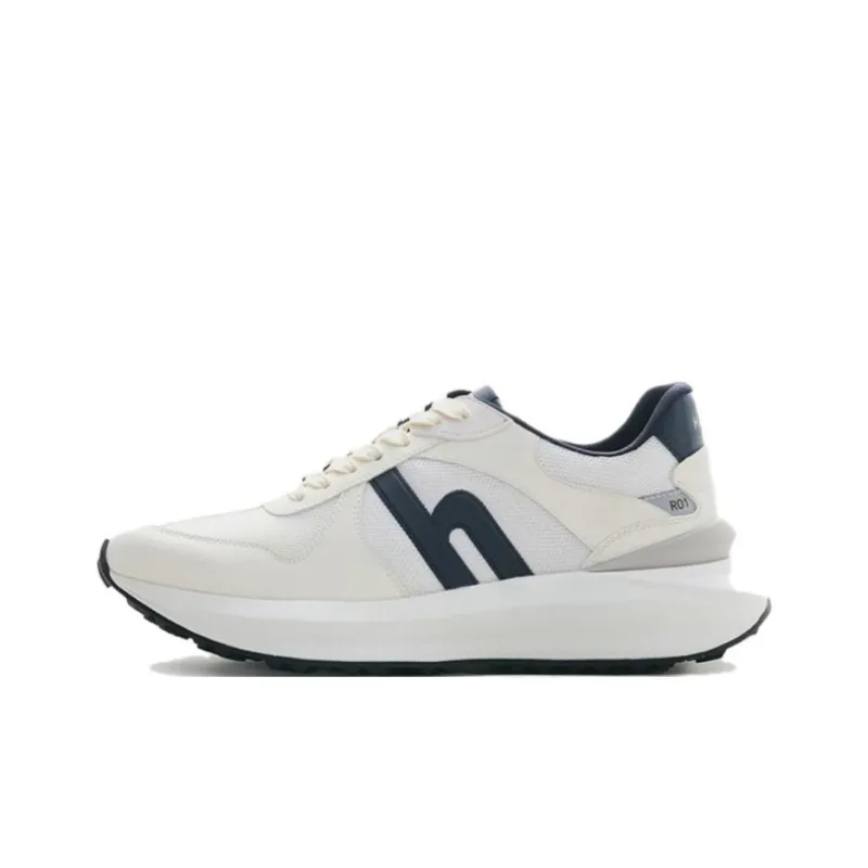 HAZZYS Royal Club Abrasion Resistant Low Top Casual Shoes Men's Navy Blue-0