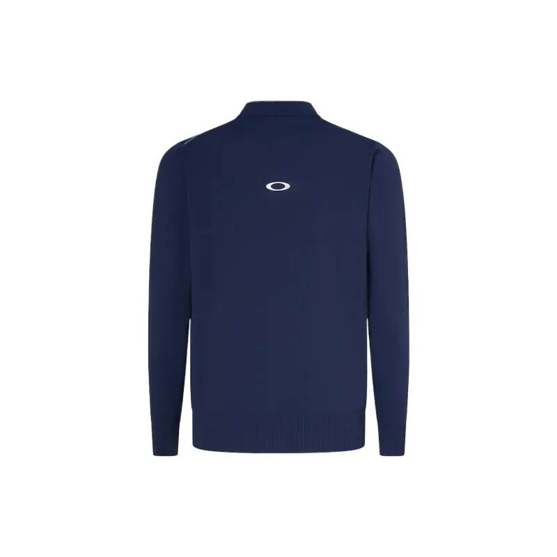 Oakley Elevate LS Sweater Mock Shirt Sweater Women's Navy Blue-1