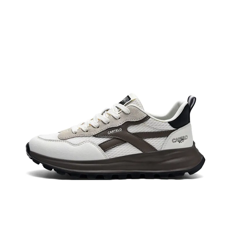 CARTELO Cushioning Height Increase Low Top Casual Shoes Men's-12