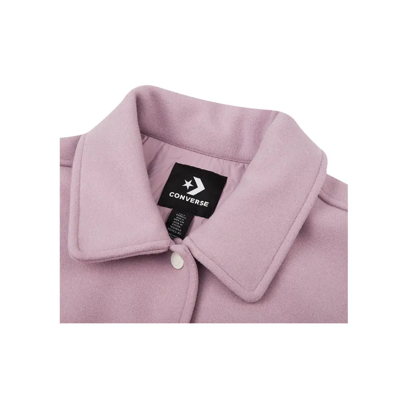 Converse Puffer Jacket Women's Pink-2