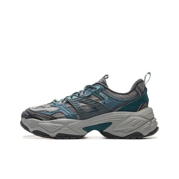 LiNing Red Sugar 2 Anti Slip And Wear Resistant Breathable Low Top Casual Shoes Men's Blue Gray
