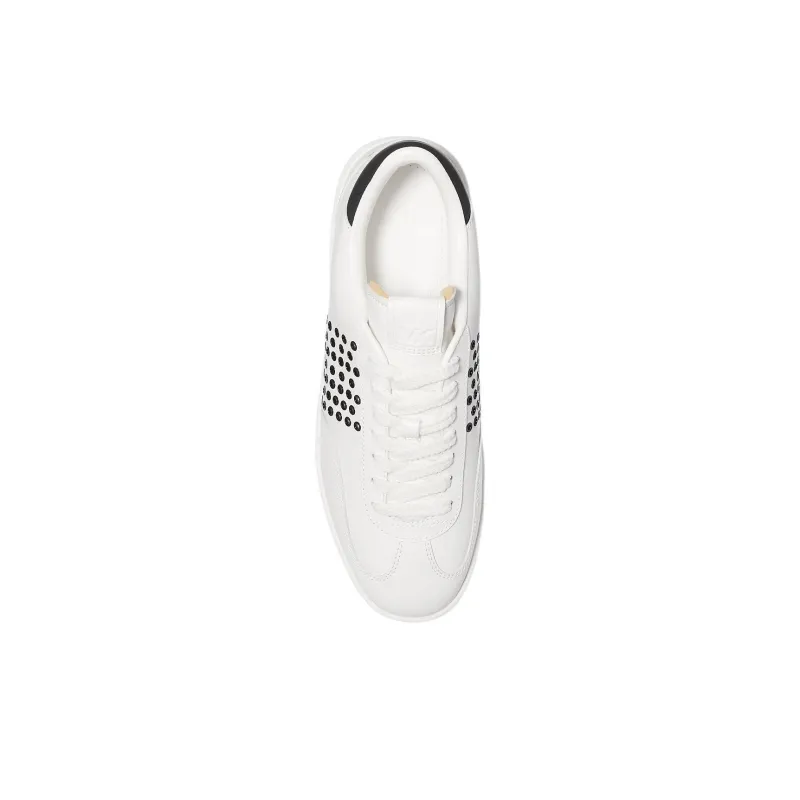 MICHAEL KORS Wilton Low-Top Skateboard Shoes Men's White-3