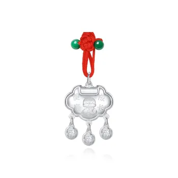 MIAOYINGE 999 Fine Silver Necklaces Kids'