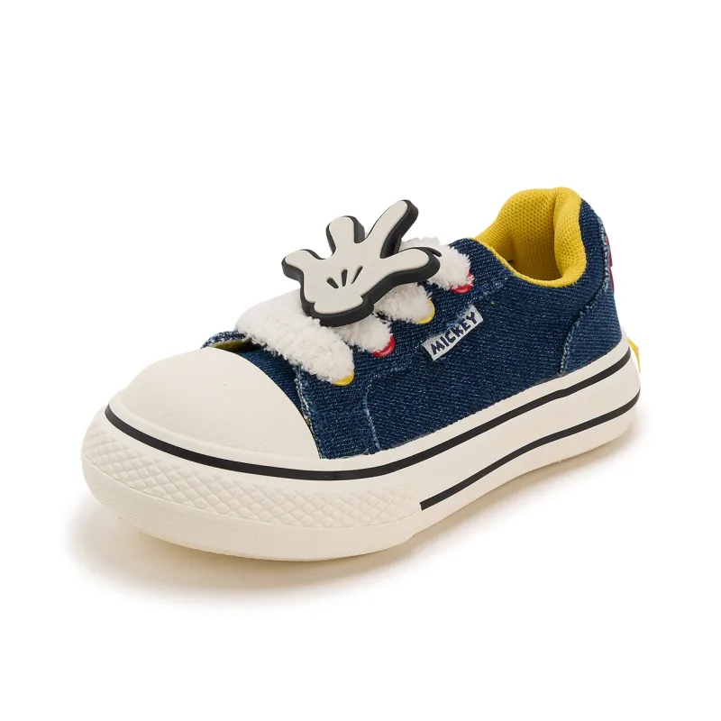Disney Mickey Series Slip Resistant, Abrasion Resistant, Lightweight Low Top Canvas Shoes Women's-2