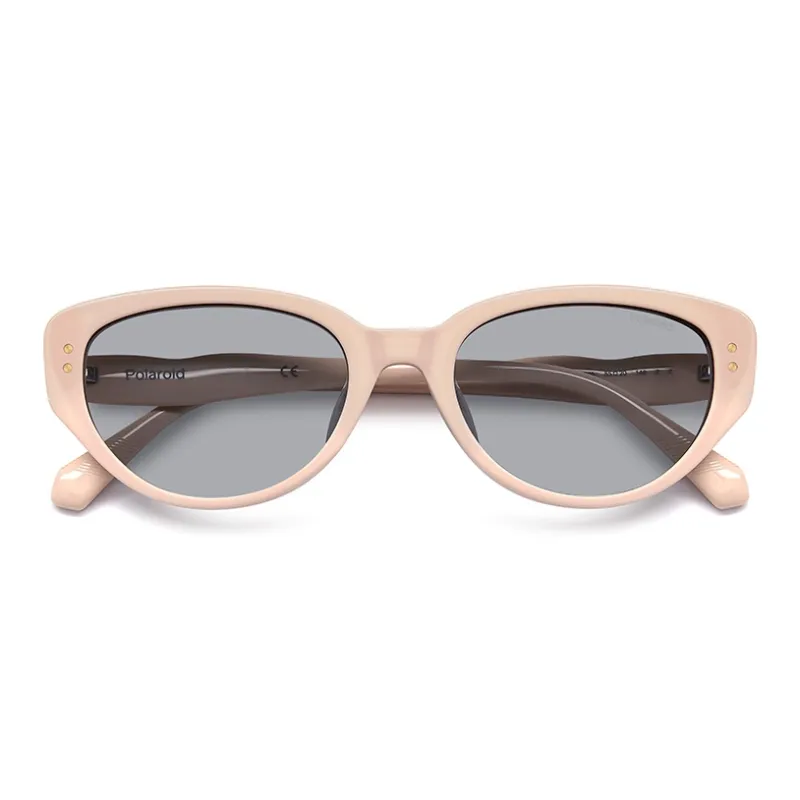 Polaroid Plate Frame Cat Eye Sunglasses Unisex-15