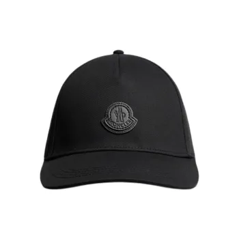 Moncler Logo Patch Baseball Hat
