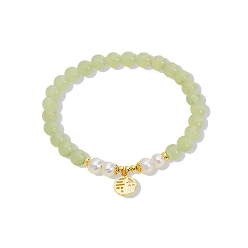 Emerald Dynasty Hetian Jade Bracelets White Jade/Pale Greenish White Jade Women's