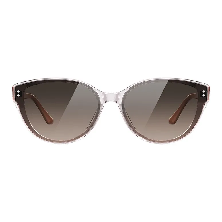 HELEN KELLER Plate Frame Cat Eye Sunglasses Unisex-6