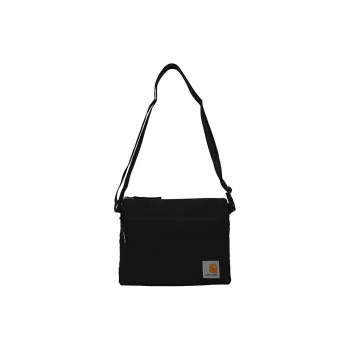 Carhartt WIP Polyester Cell Phone Pouch, Shoulder Bag, Crossbody Bag Unisex Black