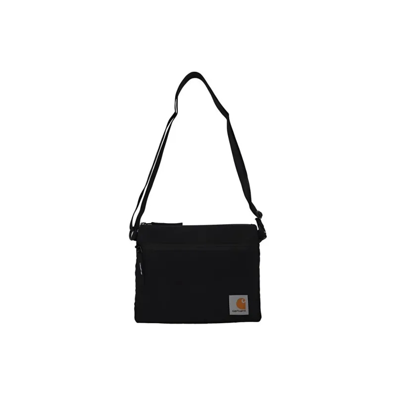 Carhartt WIP Polyester Cell Phone Pouch, Shoulder Bag, Crossbody Bag Unisex Black-0