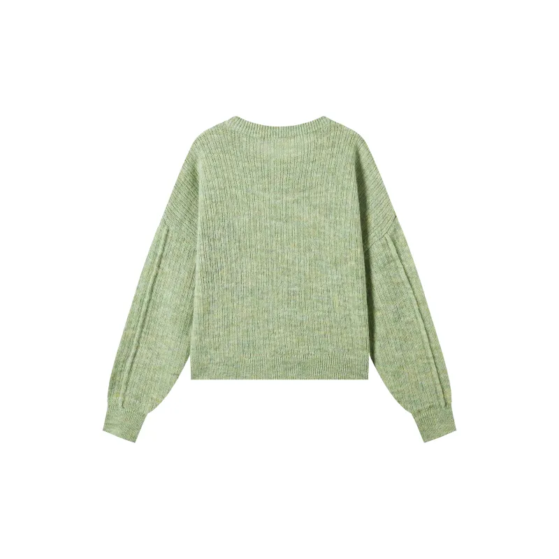 DIALOGUE Sweaters Women's Light Grass Green-1