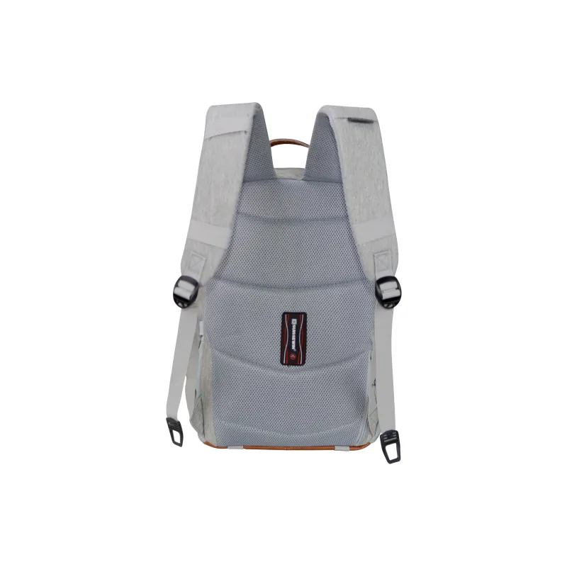 SUISSEWIN Polyester Laptop Bag Backpack Regular Unisex Black Gray/Black Blue/Light Gray-16