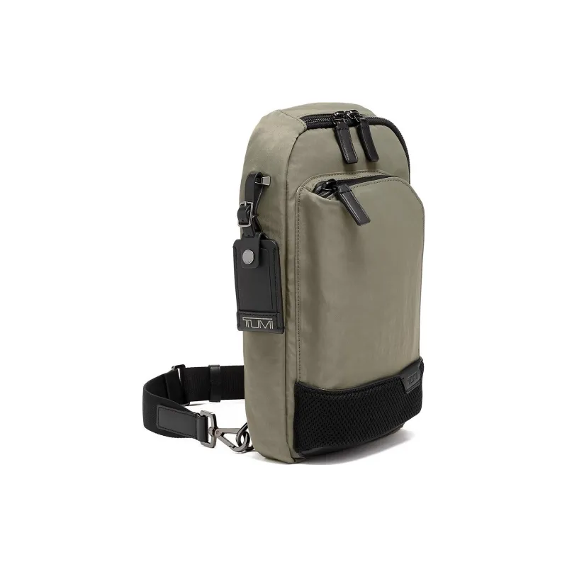 TUMI Nylon Sling Bag Unisex Titanium Gray-1