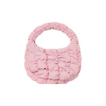 COS Polyester Cloud Bag Handbag Small Size Women's Pink