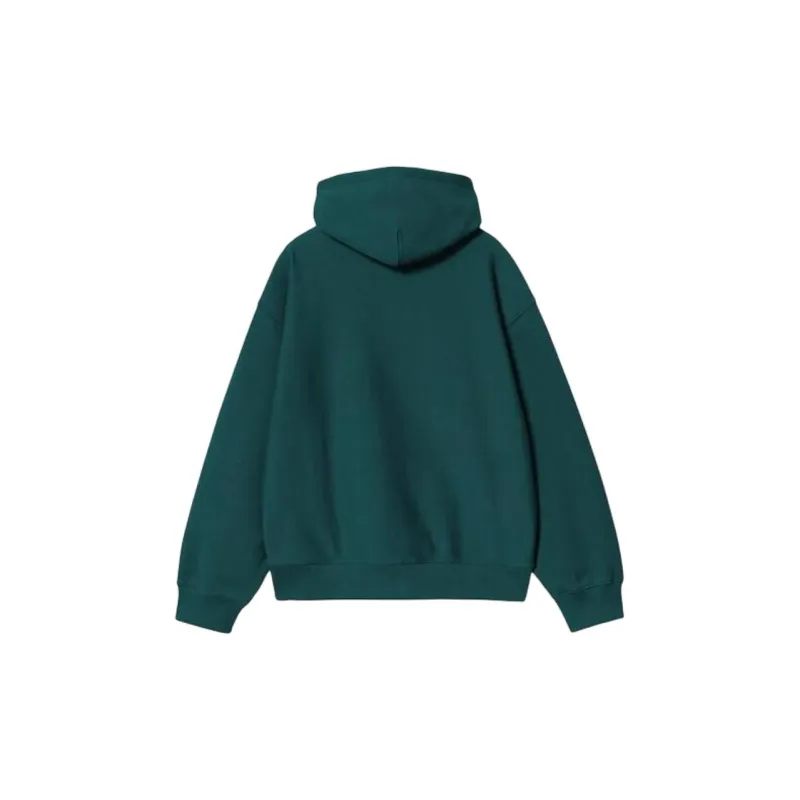Carhartt WIP Hooded Label Script Sweatshirt-1