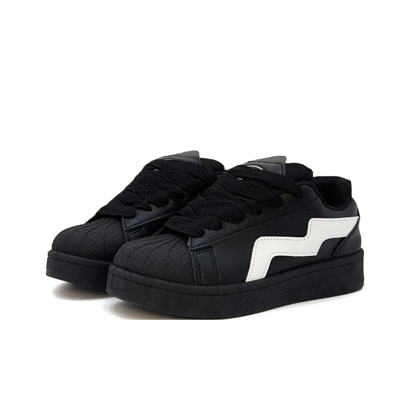 AQIUSHENG Cool Trendy, Fashion Versatile Low Top Skateboard Shoes Women's Box Included-9
