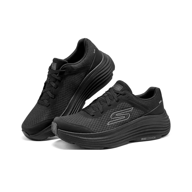 Skechers MEN'S GO Anti Slip Wear Resistant Low Top Running Shoes Men's Black-3