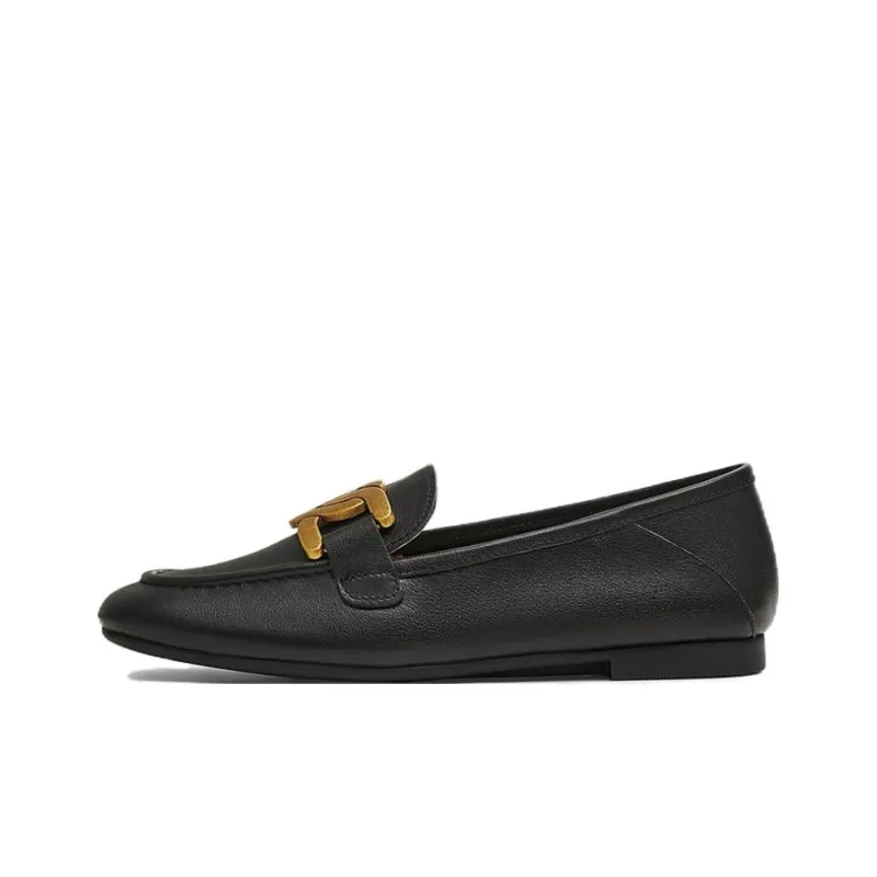 TATA Loafers Women's Solid Color-3