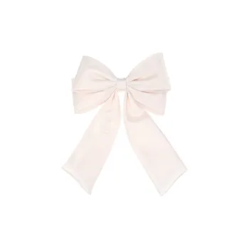 Peach Tea Satin Hair Clips Women's