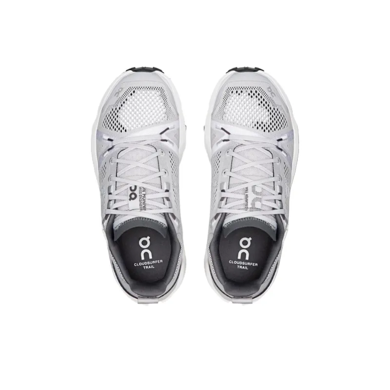 On Women's Cloudsurfer Trail 'Frost White' Women's-2
